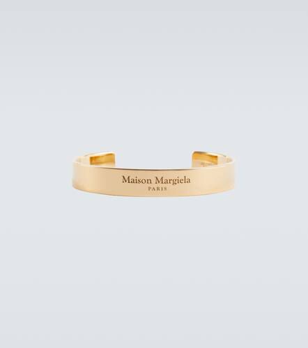 Maison Margiela Logo cuff bracelet - Maison Margiela - Modalova