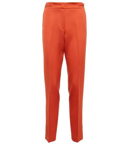 Isabel mid-rise slim virgin wool pants - Gabriela Hearst - Modalova