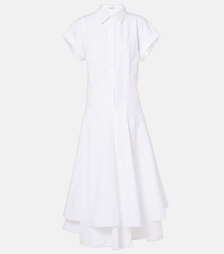 Vestido midi en popelín de algodón - Loewe - Modalova