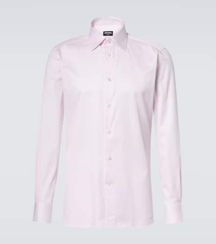 Camicia Trofeo in cotone a righe - Zegna - Modalova