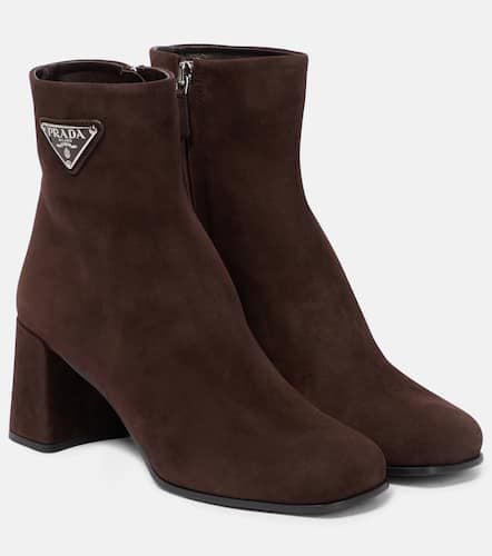 Prada Suede ankle boots - Prada - Modalova