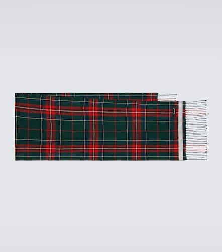 Checked wool and cashmere scarf - Undercover - Modalova