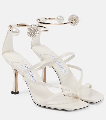 Ottilia 90 embellished leather sandals - Jimmy Choo - Modalova