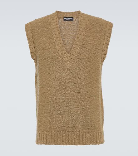 Dolce&Gabbana Cotton knit vest - Dolce&Gabbana - Modalova