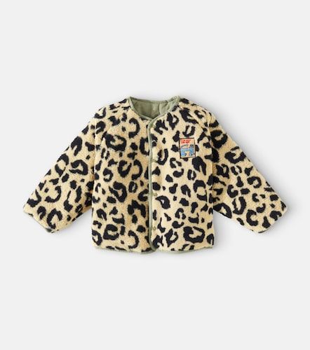 Reversible quilted leopard-print jacket - Jellymallow - Modalova