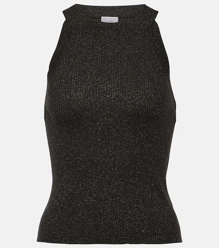 Tank top en mezcla de seda y cachemir - Brunello Cucinelli - Modalova