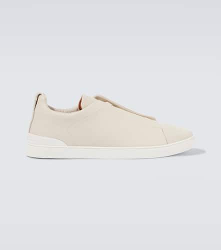 Sneakers Triple Stitch aus Leder - Zegna - Modalova