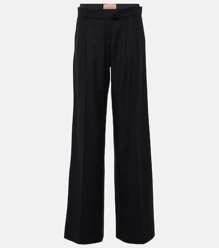 Conso low-rise wide-leg wool pants - Aya Muse - Modalova