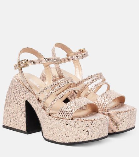 Bulla Chibi glitter platform sandals - Nodaleto - Modalova