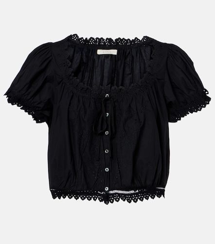 Doen Nera embroidered cotton top - Doen - Modalova