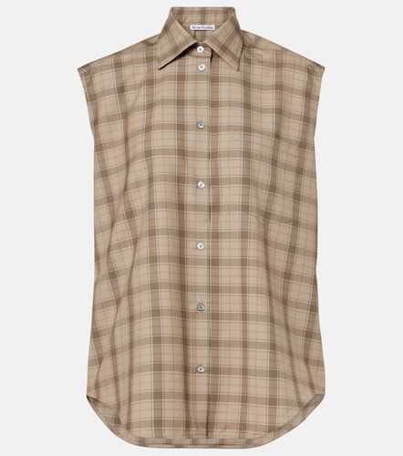 Acne Studios Checked wool shirt - Acne Studios - Modalova