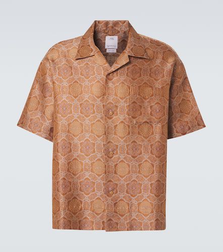 Camicia in jacquard di seta e lino - Visvim - Modalova