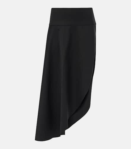 AlaÃ¯a Asymmetric wool midi skirt - Alaia - Modalova