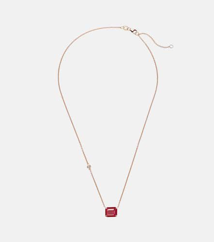 Collana in rosa 18kt con rubino - Shay Jewelry - Modalova