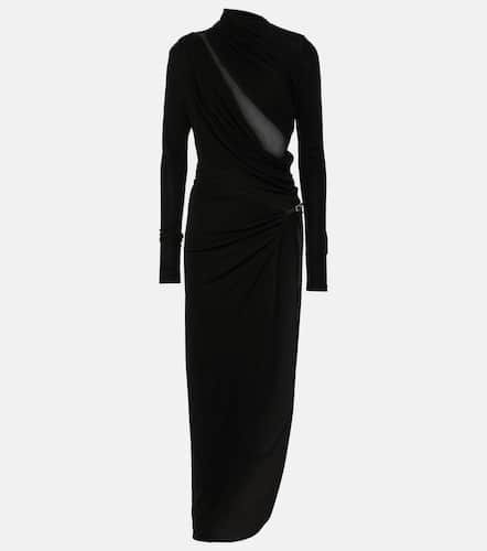 Asymmetric draped cutout midi dress - Christopher Esber - Modalova