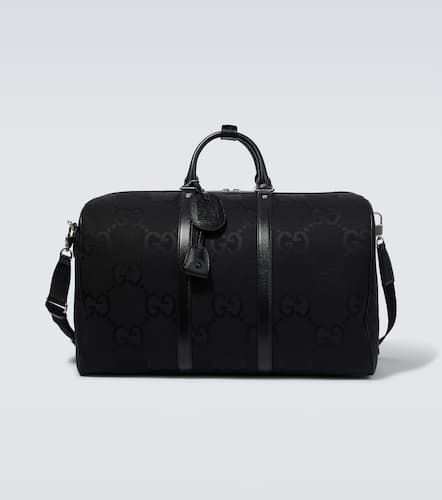 Jumbo GG leather-trimmed travel bag - Gucci - Modalova