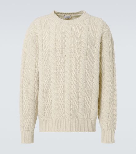 Pullover in lana e seta a trecce - Moncler - Modalova