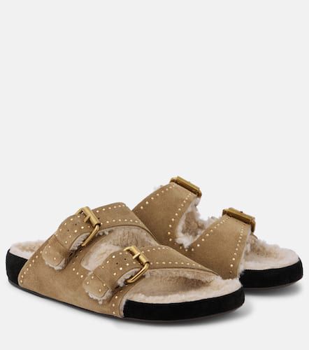 Sandalen Lennyo aus Veloursleder - Isabel Marant - Modalova