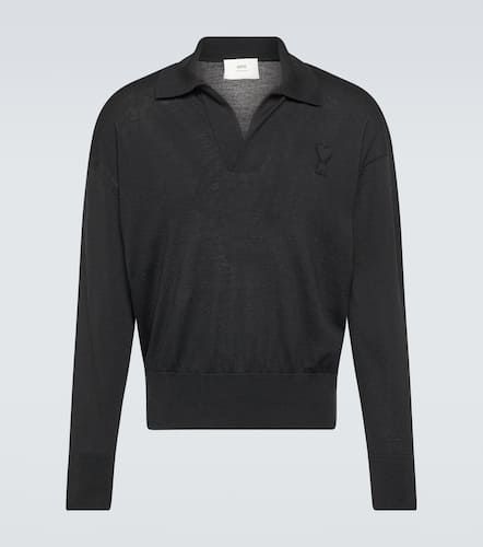 Ami De Cœur wool polo sweater - Ami Paris - Modalova