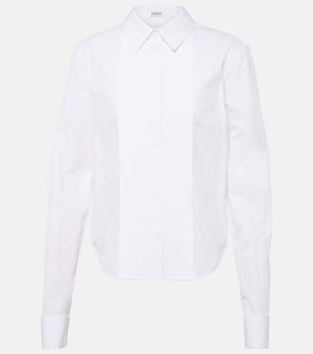 Blusa de algodón con pliegues - Loewe - Modalova