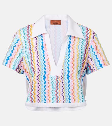 Top raccourci Zigzag imprimé - Missoni - Modalova