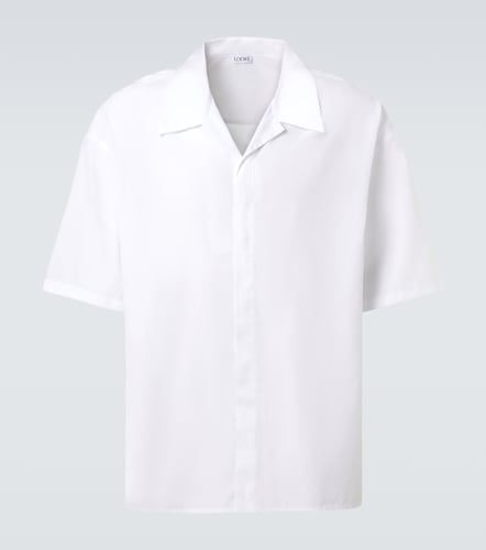 Camisa bowling de popelín de algodón - Loewe - Modalova