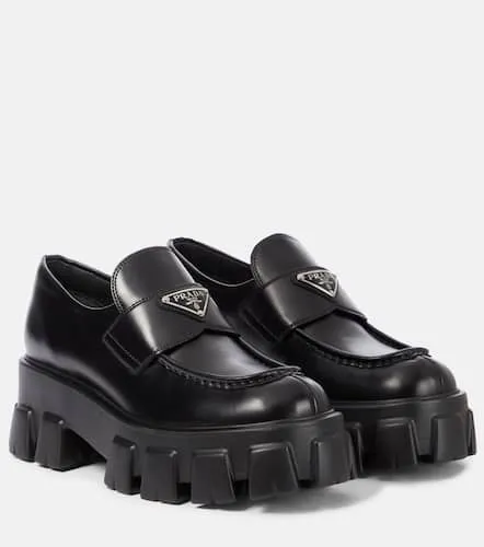 Prada Slip-Ons aus Leder - Prada - Modalova