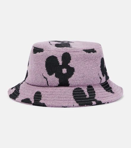 Logo wool-blend bucket hat - JW Anderson - Modalova