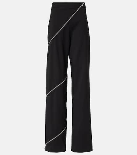 Alaïa Pantalones anchos Spiral de algodón - Alaia - Modalova