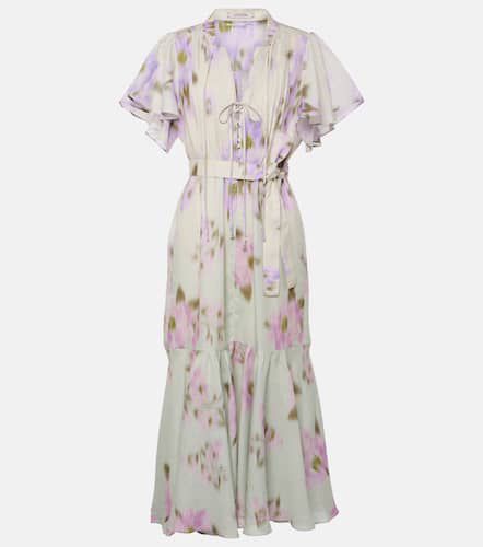 Vestido midi Blooming Volumes de algodón - Dorothee Schumacher - Modalova