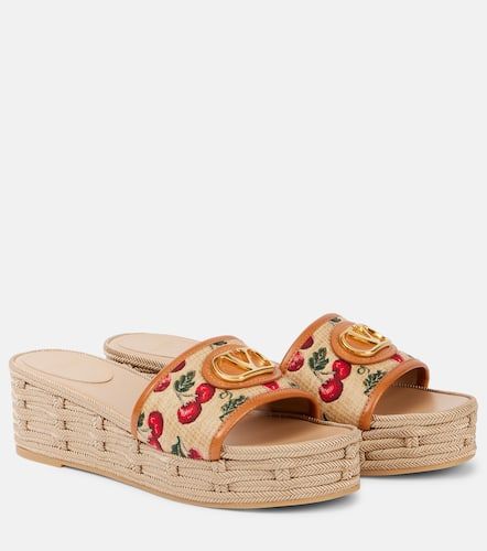 Sandali espadrillas Cherryfic VLogo 60 - Valentino Garavani - Modalova