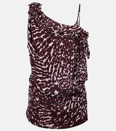 Top asimétrico stampado - Dries Van Noten - Modalova