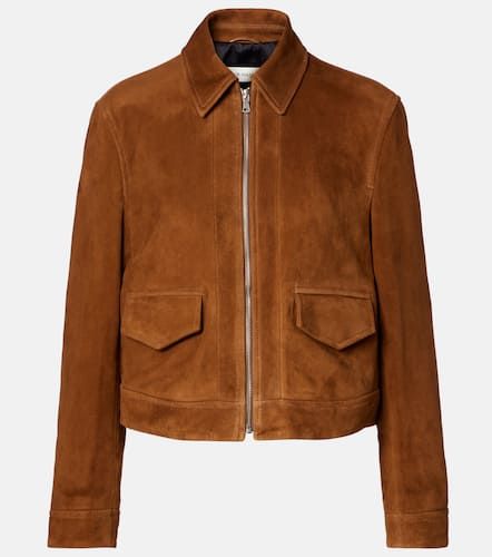 Bomberjacke Vanves aus Veloursleder - Nour Hammour - Modalova