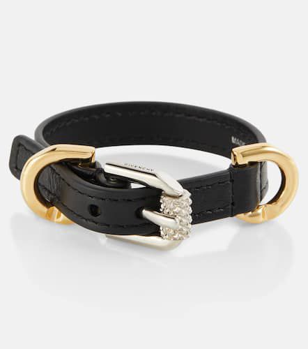 Voyou embellished leather bracelet - Givenchy - Modalova