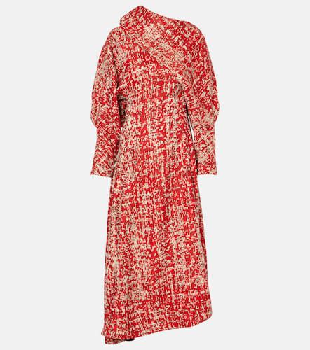 Draped tweed maxi dress - Bottega Veneta - Modalova