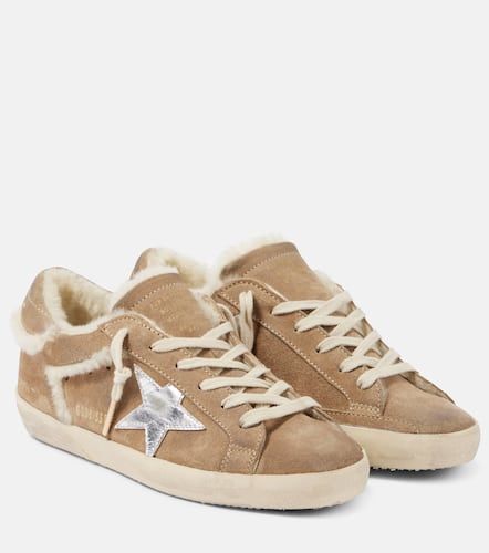 Sneakers Super-Star aus Veloursleder - Golden Goose - Modalova