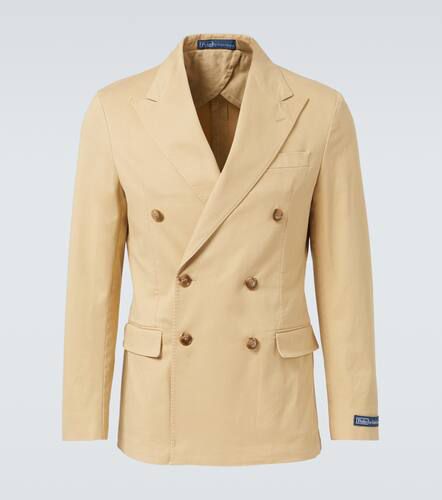 Blazer doppiopetto in cotone - Polo Ralph Lauren - Modalova