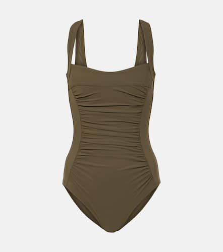 Ruched square-neck swimsuit - Karla Colletto - Modalova