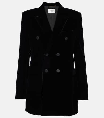 Saint Laurent Blazer aus Samt - Saint Laurent - Modalova