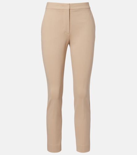 Pegno jersey cropped slim pants - Max Mara - Modalova