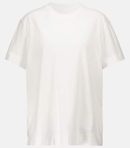 Camiseta de punto de algodón con logo - Givenchy - Modalova
