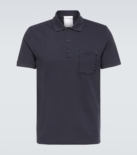 Rockstud cotton polo shirt - Valentino - Modalova