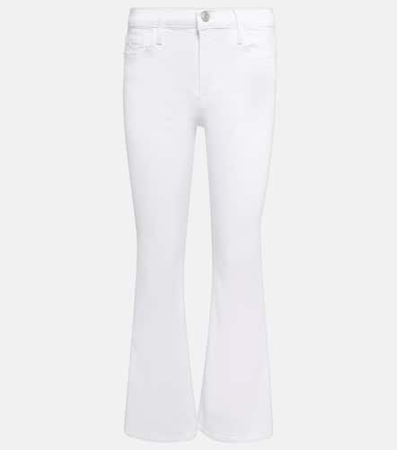 Le Crop Flare Mini Slits high-rise jeans - Frame - Modalova