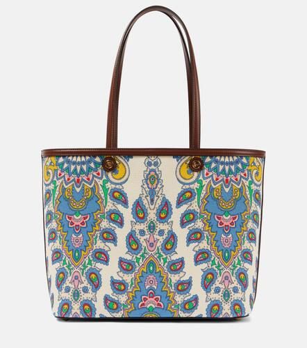 Etro Tote Essential Large de lona - Etro - Modalova