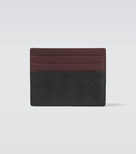 Intrecciato leather card holder - Bottega Veneta - Modalova