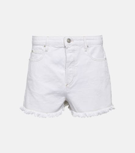 Lesia mid-rise denim shorts - Isabel Marant - Modalova