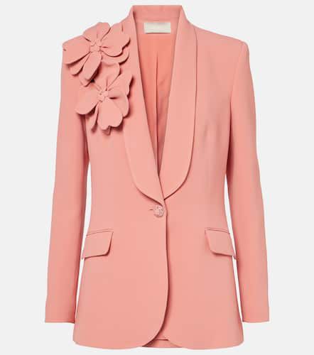 Blazer con applicazioni floreali - Elie Saab - Modalova