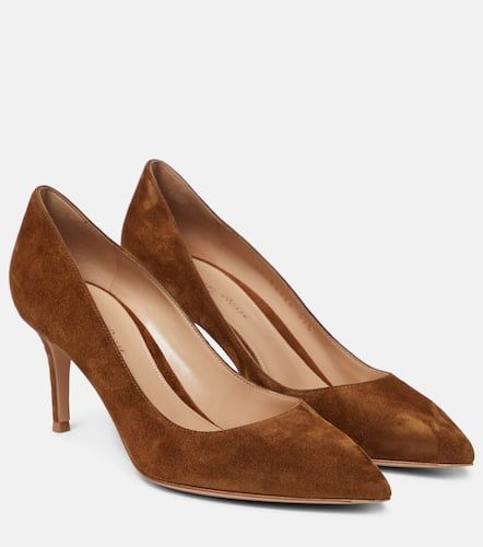 Pumps Gianvito 70 aus Veloursleder - Gianvito Rossi - Modalova