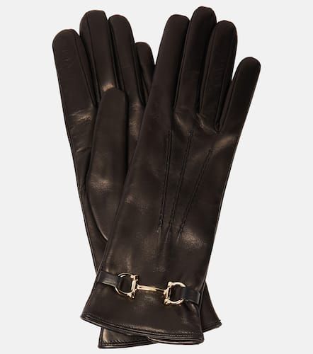 Ferragamo Leather gloves - Ferragamo - Modalova