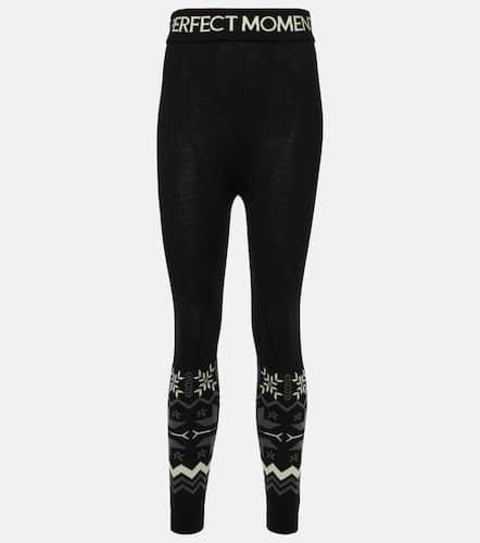 Ski-Leggings Nordic aus Wolle - Perfect Moment - Modalova